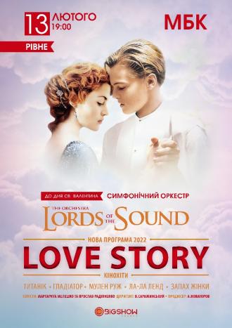 постер Lords of the sound. Love story
