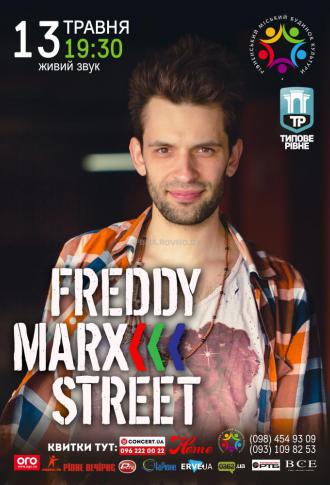 постер  Великий сольний концерт Freddy Marx Street